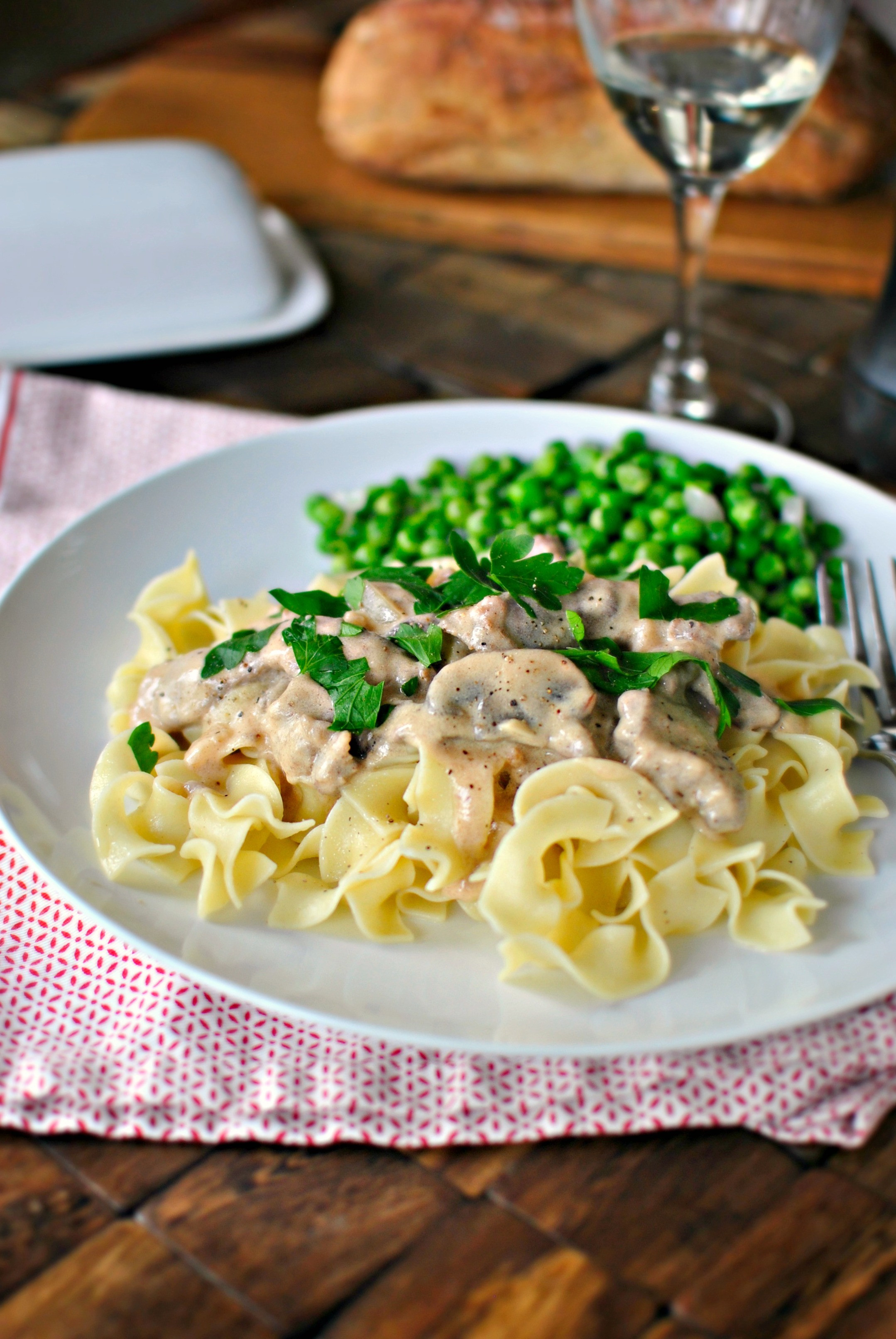 Simple Beef Stroganoff
 Simply Scratch Beef Stroganoff From Scratch Simply Scratch