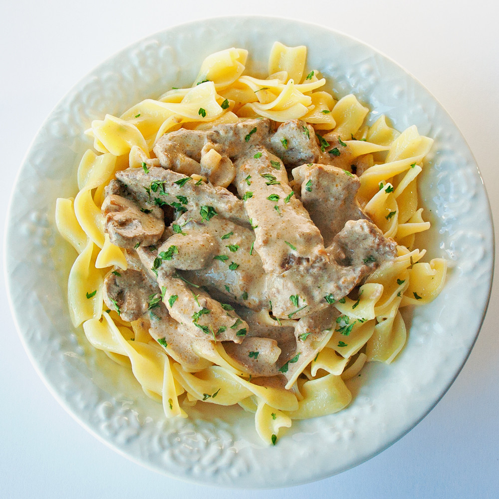 Simple Beef Stroganoff
 Easy Beef Stroganoff Recipe