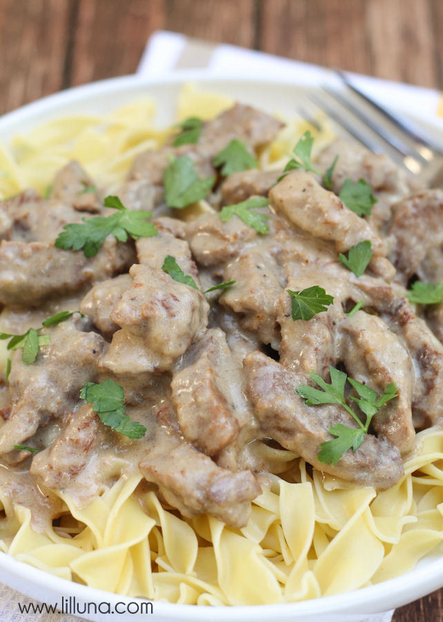 Simple Beef Stroganoff
 Beef Stroganoff recipe