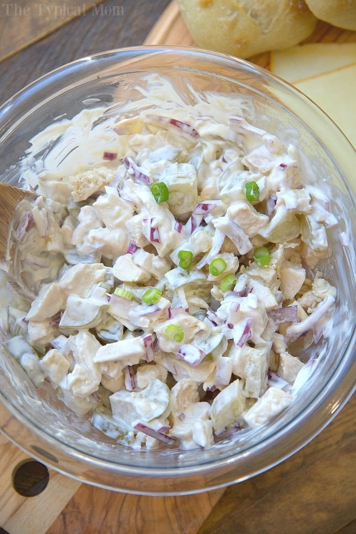 Simple Chicken Salad Recipe
 Easy Chicken Salad Sandwich Recipe · The Typical Mom