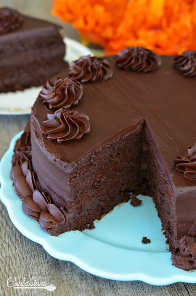 Simple Chocolate Cake
 easy homemade chocolate cake