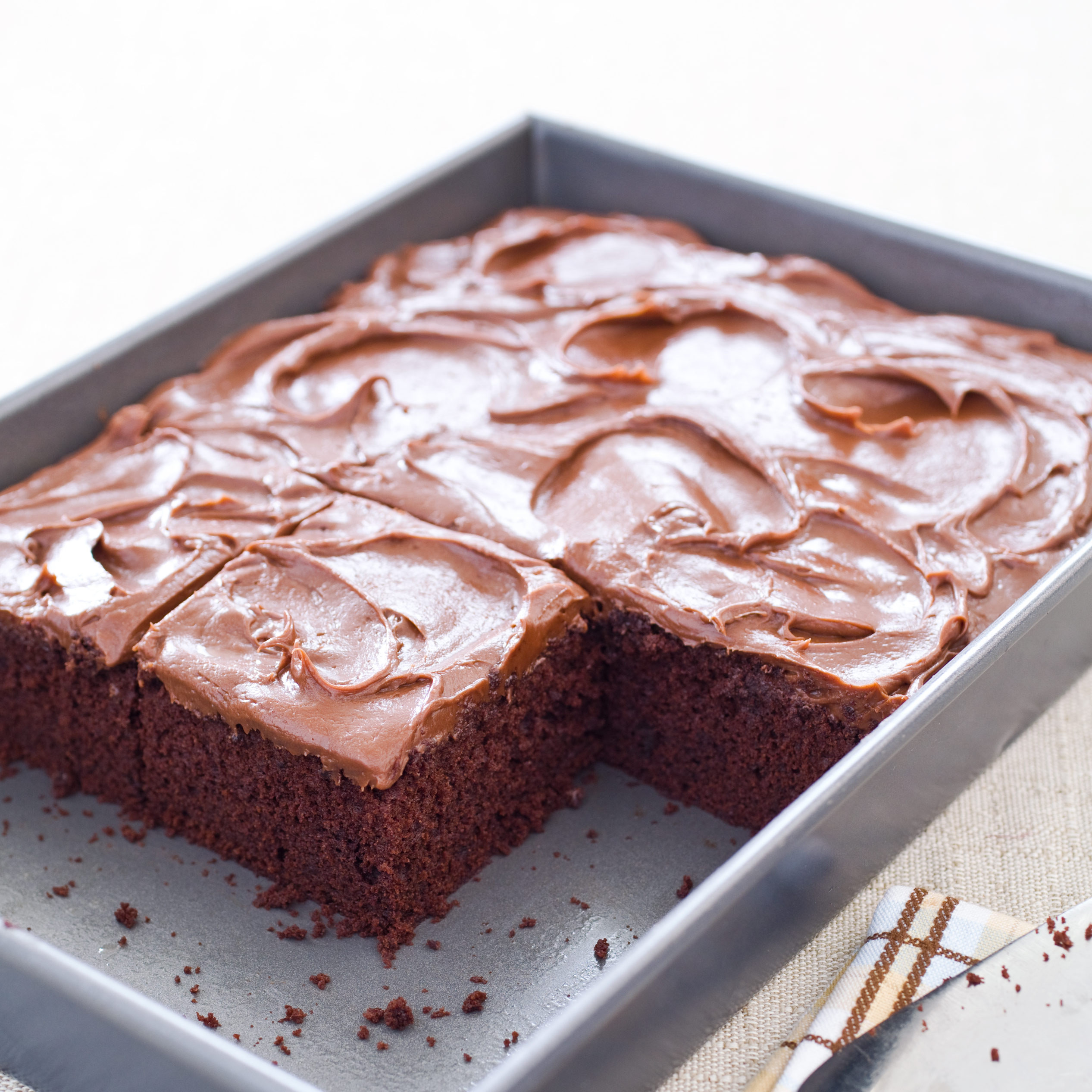 Simple Chocolate Cake
 Simple Chocolate Sheet Cake