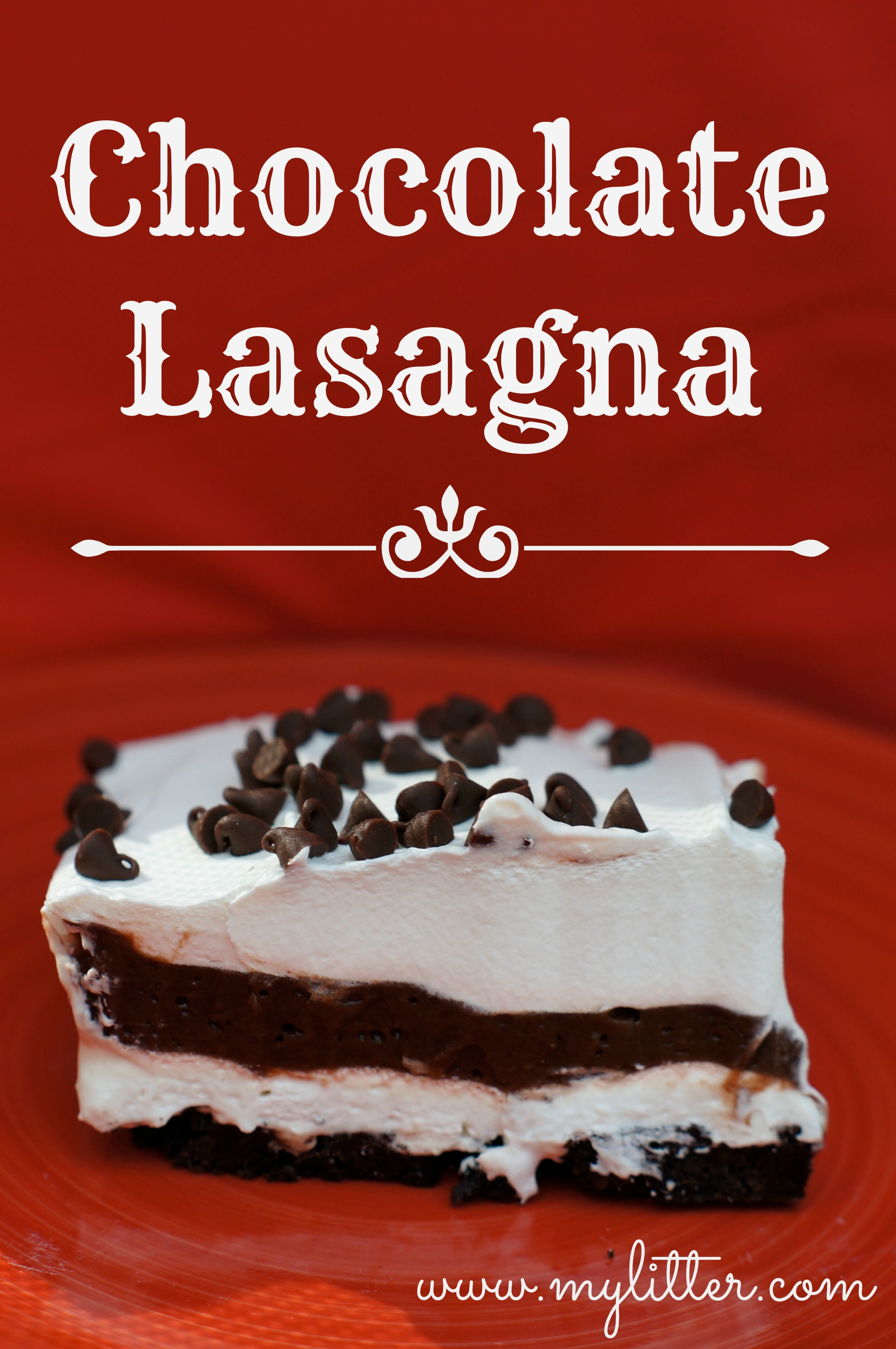 Simple Chocolate Dessert
 Easy Dessert Recipe for NationalLasagnaDay Tomorrow