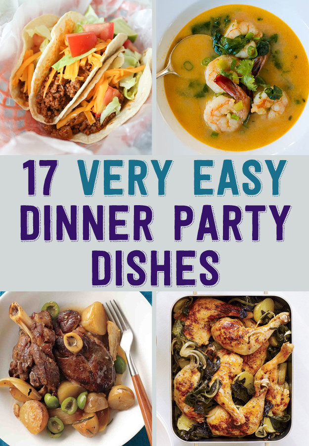 Simple Dinner Party Menu
 17 Easy Recipes For A Dinner Party