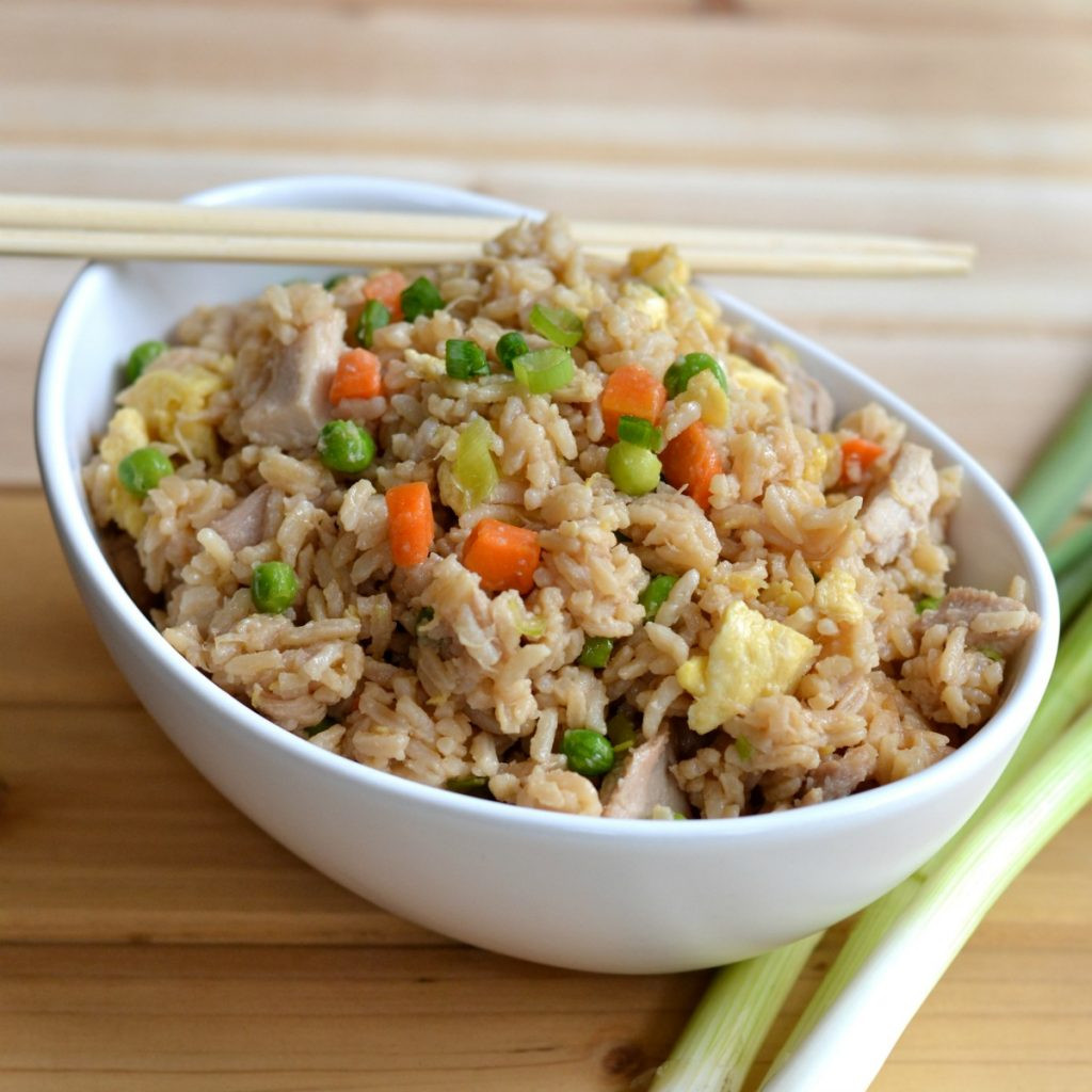 Simple Fried Rice
 Easy Fried Rice with Egg