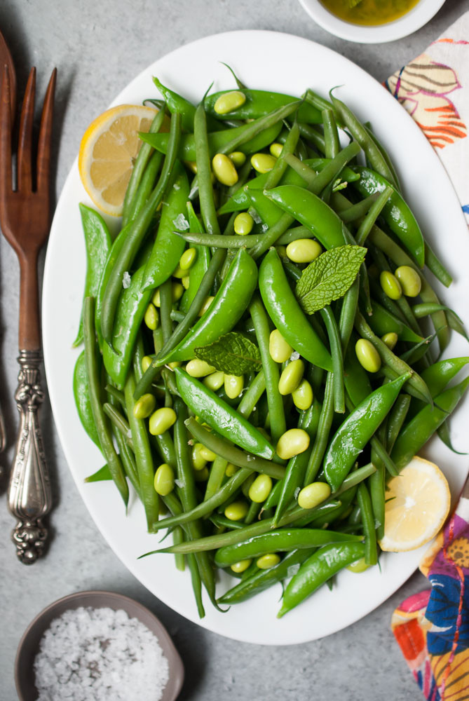 Simple Green Bean Recipe
 Green Bean & Sugar Snap Pea Salad