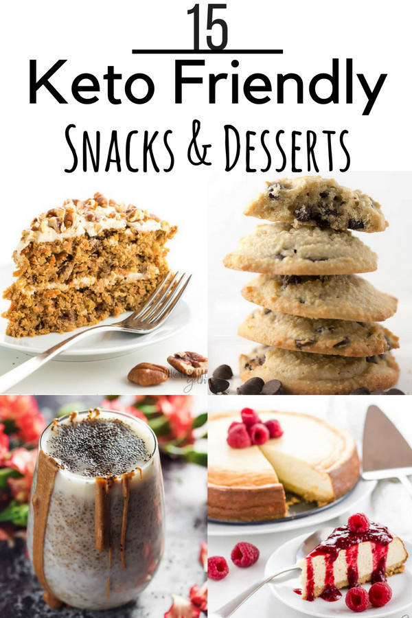 Simple Keto Desserts
 15 Easy Keto Friendly Snack Recipes