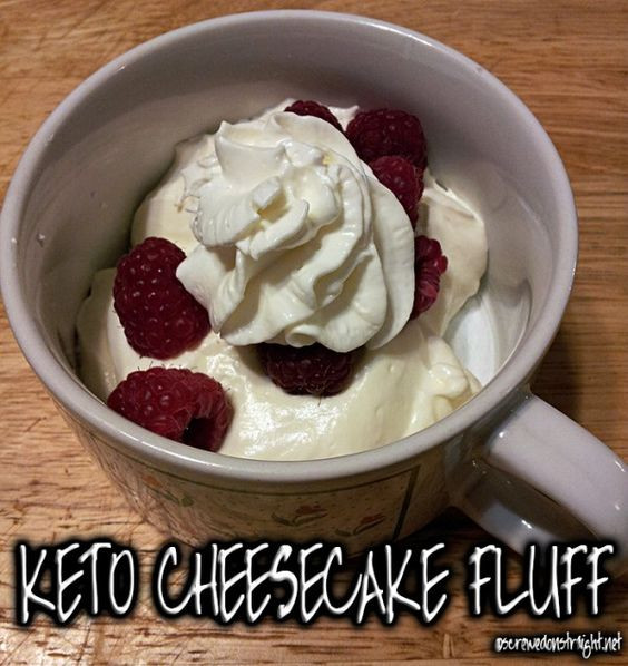 Simple Keto Desserts
 A delicious keto dessert cheesecake fluff is full of fat