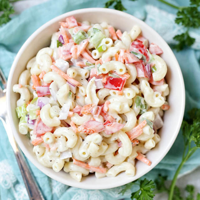 Simple Macaroni Salad
 Best Macaroni Salad Recipe That s so easy A Mom s Take