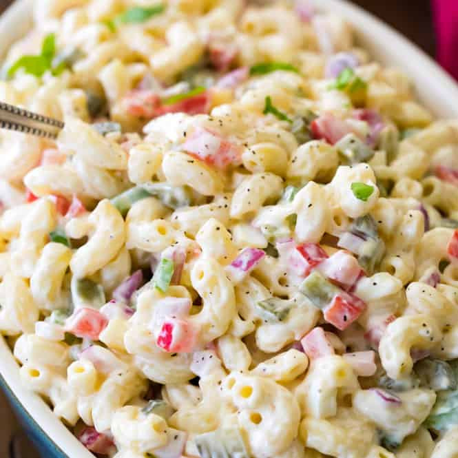 Simple Macaroni Salad Recipe
 Macaroni Salad Sugar Spun Run