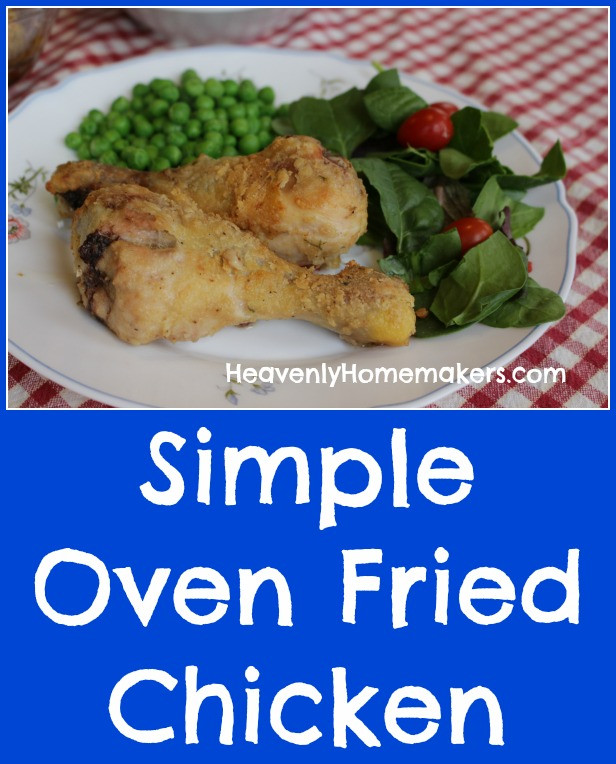 Simple Oven Fried Chicken
 Simple Oven Fried Chicken