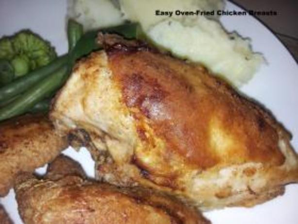 Simple Oven Fried Chicken
 Easy Oven Fried Chicken Breasts Recipe Food