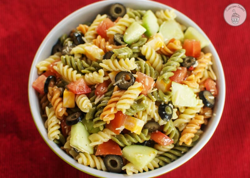 Simple Pasta Salad
 Easy Italian Pasta Salad