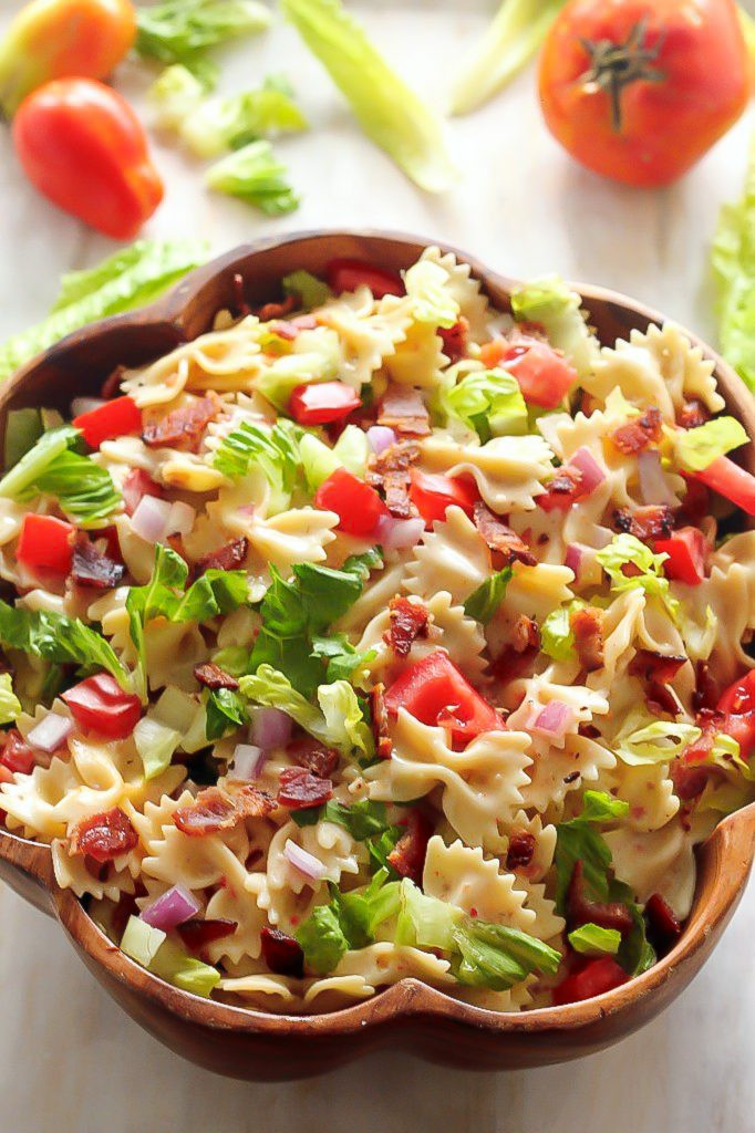 Simple Pasta Salad
 20 Minute BLT Easy Pasta Salad Baker by Nature