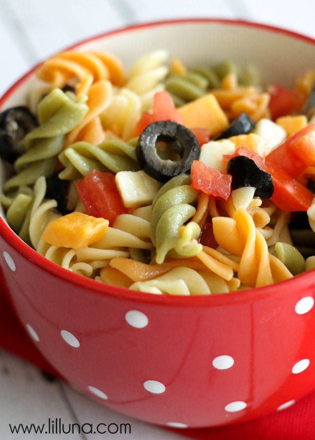 Simple Pasta Salad
 Easy Pasta Salad recipe