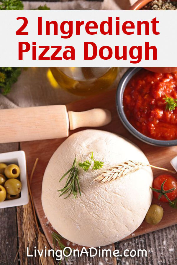 Simple Pizza Dough Recipe
 Easy 2 Ingre nt Homemade Pizza Dough Recipe