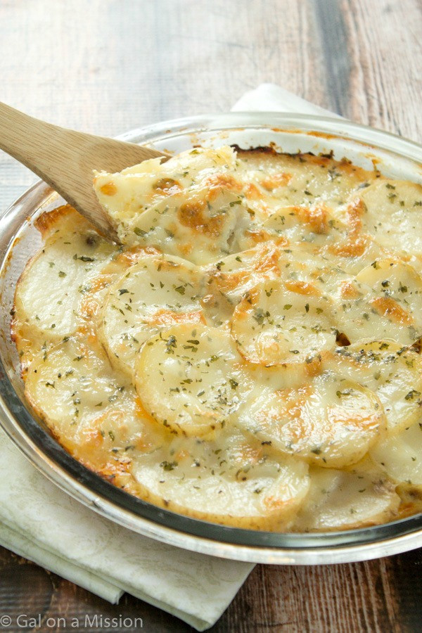 Simple Potato Recipes
 Easy Potato Casserole With Rosemary And Cheese Recipe