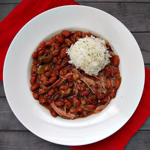 Simple Red Beans And Rice
 Easy Slow Cooker Red Beans and Rice Recipe