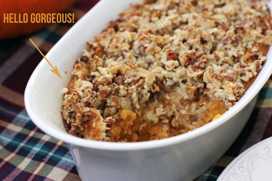 Simple Sweet Potato Casserole
 My Life as a Mrs Mom’s Easy Sweet Potato Casserole