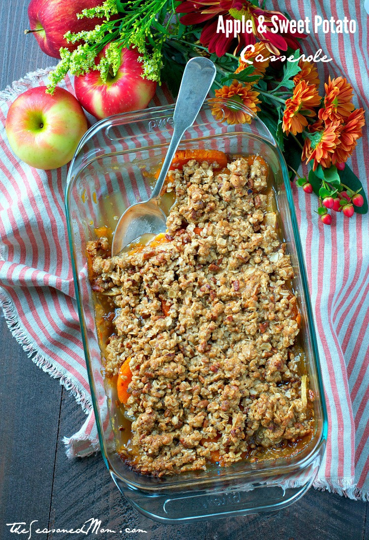 Simple Sweet Potato Casserole
 Easy Apple and Sweet Potato Casserole The Seasoned Mom