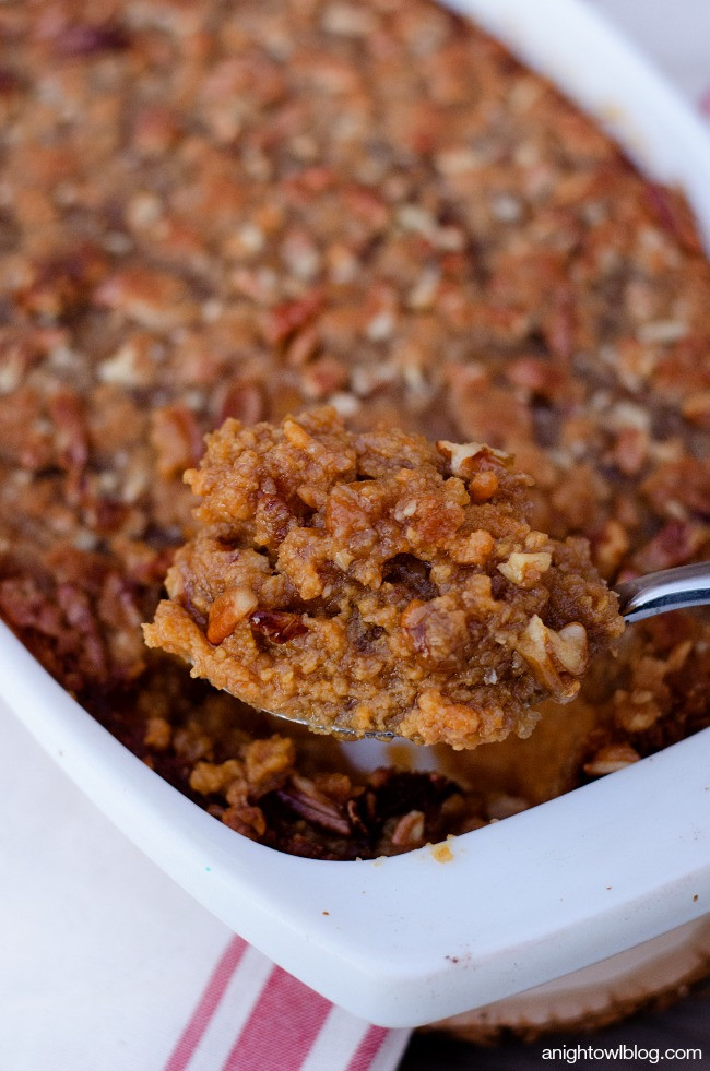 Simple Sweet Potato Casserole
 Easy Sweet Potato Casserole