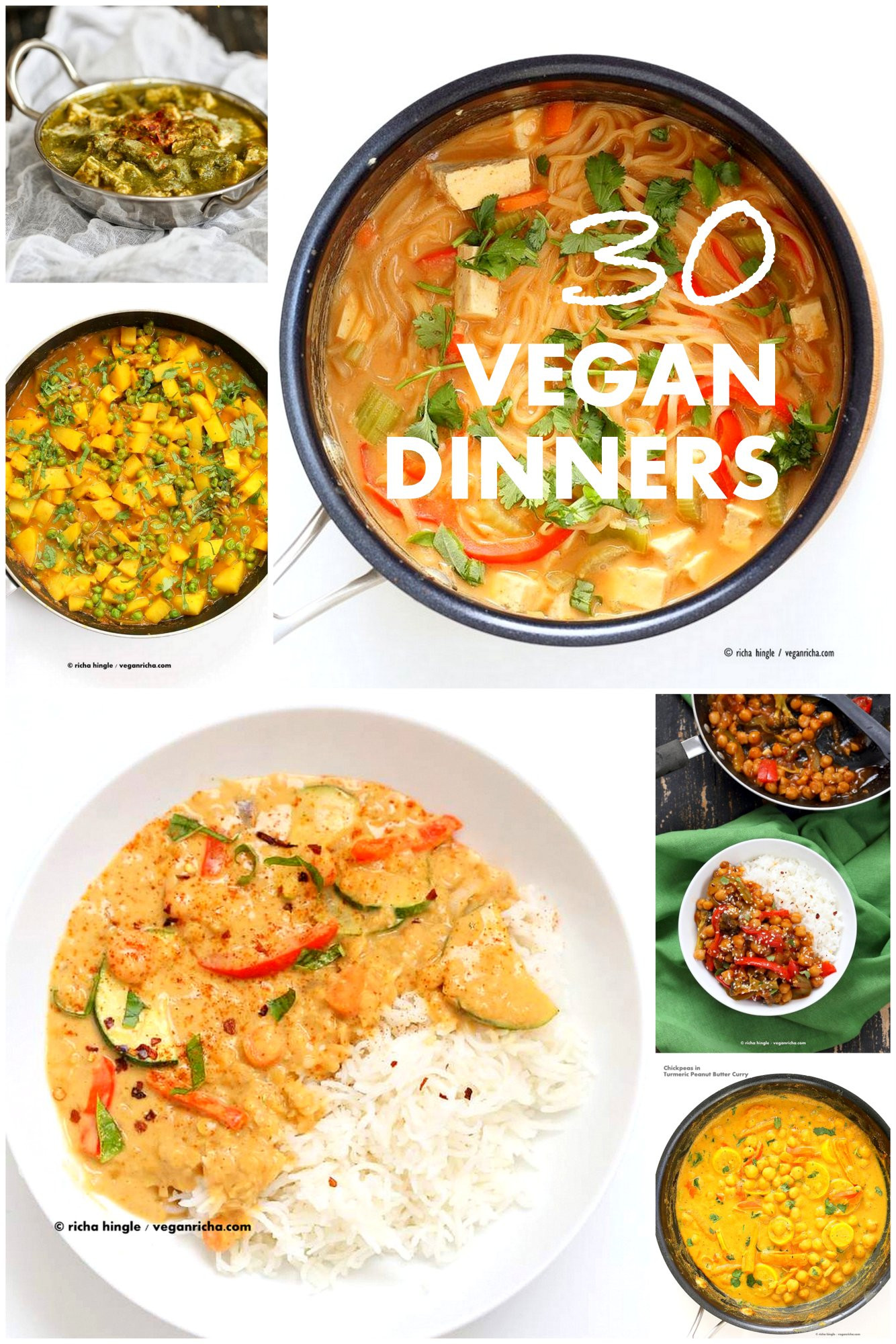 Simple Vegan Recipes
 30 Easy Vegan Dinner Recipes Vegan Richa