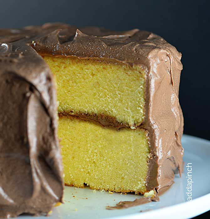 Simple Yellow Cake Recipe
 The Best Classic Yellow Cake Recipe Add a Pinch