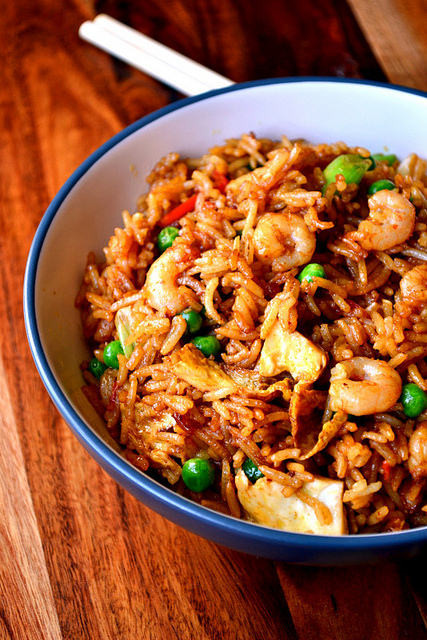 Singapore Fried Rice
 Spicy Singapore Fried Rice Recipe