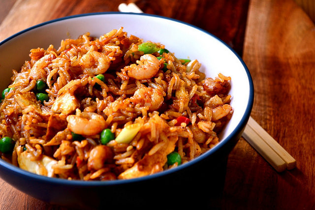 Singapore Fried Rice
 Spicy Singapore Fried Rice Recipe