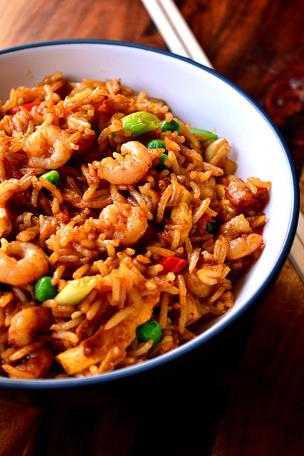 Singapore Fried Rice
 Spicy Singapore Fried Rice Recipe