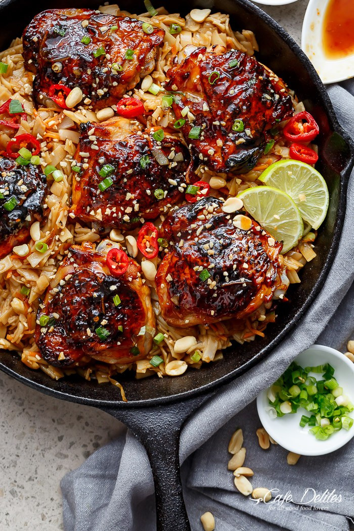 Skillet Chicken Thighs
 Weekly Menu Plan 66