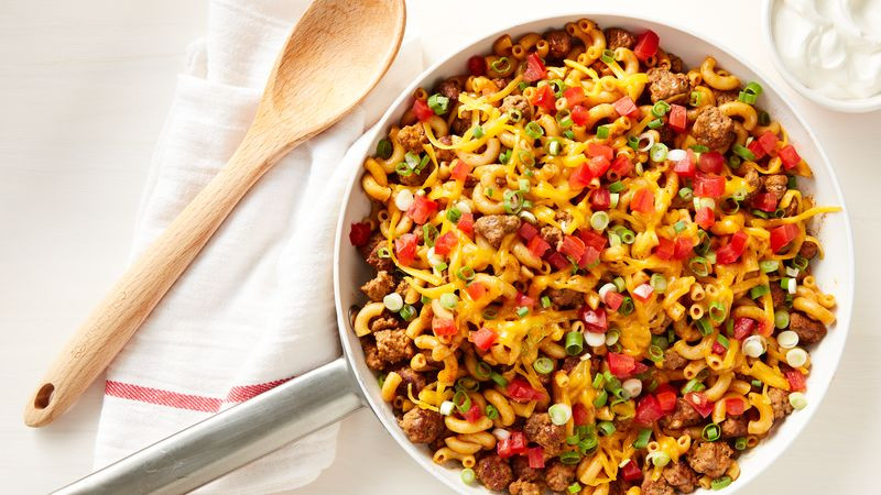 Skillet Dinner Recipe
 Taco Skillet Dinner Recipe Pillsbury