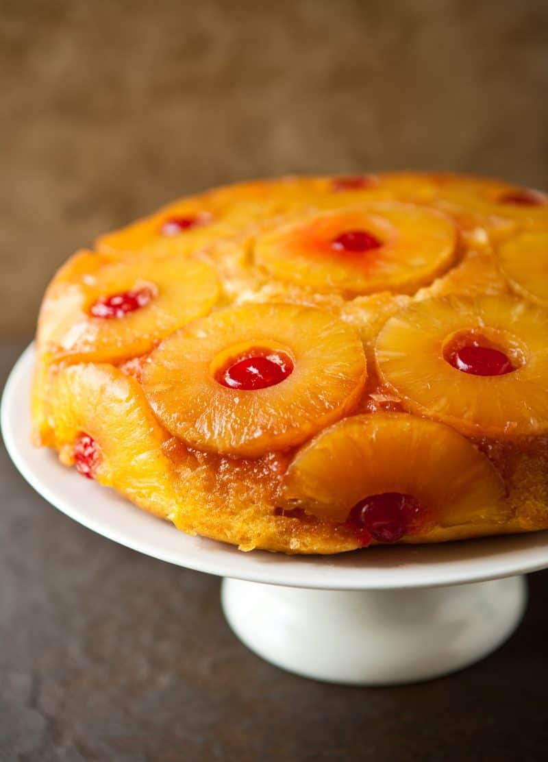 Skillet Pineapple Upside Down Cake
 pineapple skillet 2