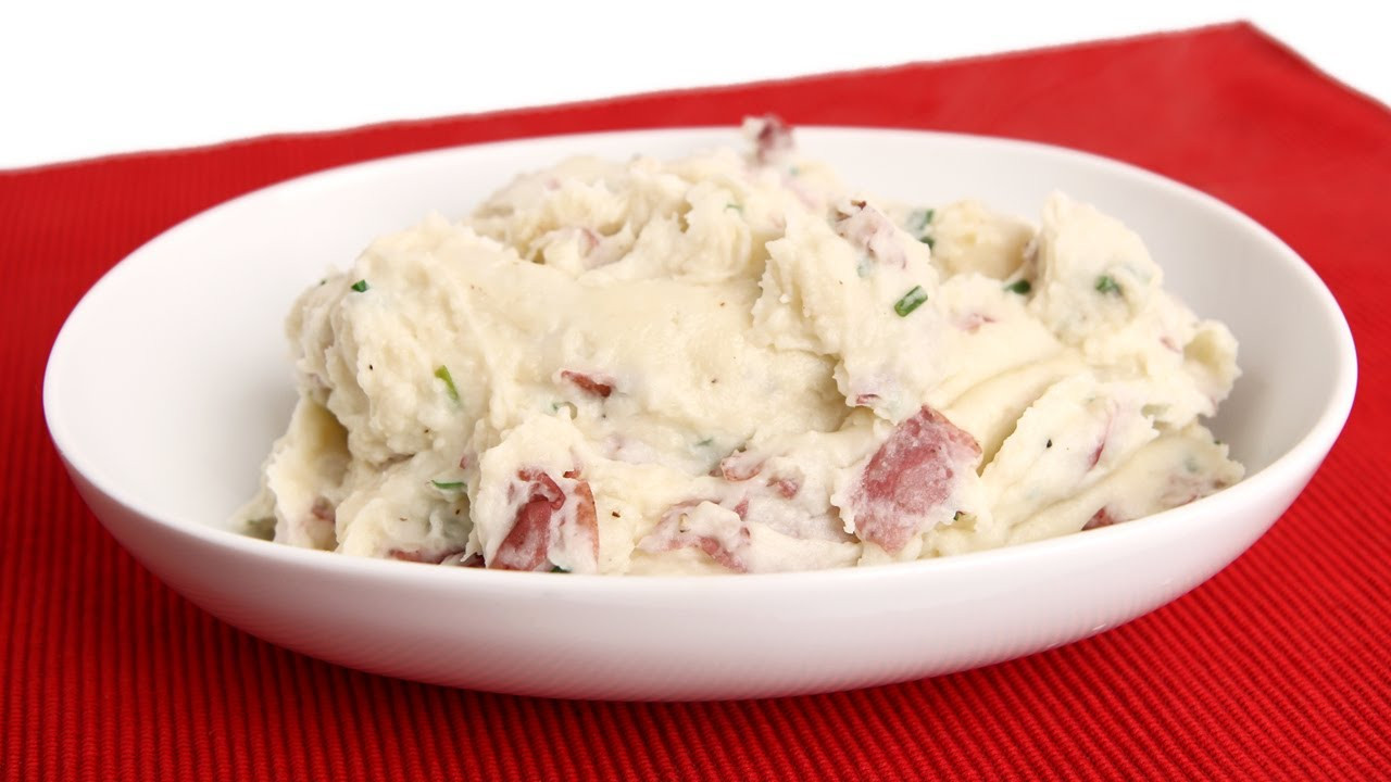 Skins On Mashed Potatoes
 Red Skin Mashed Potatoes Recipe Laura Vitale Laura in