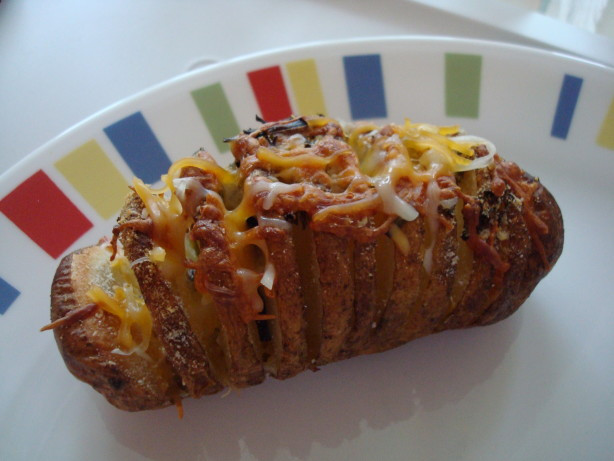 Sliced Baked Potato
 Sliced Baked Potatoes Recipe Food