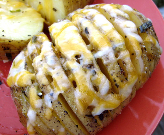 Sliced Baked Potato
 Sliced Baked Potatoes Recipe Food