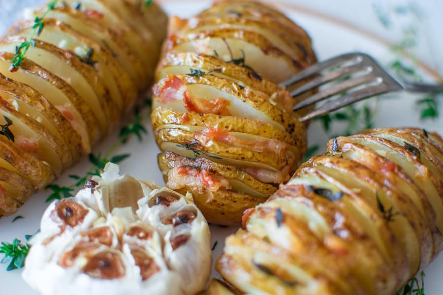 Sliced Baked Potato
 sliced potato bake