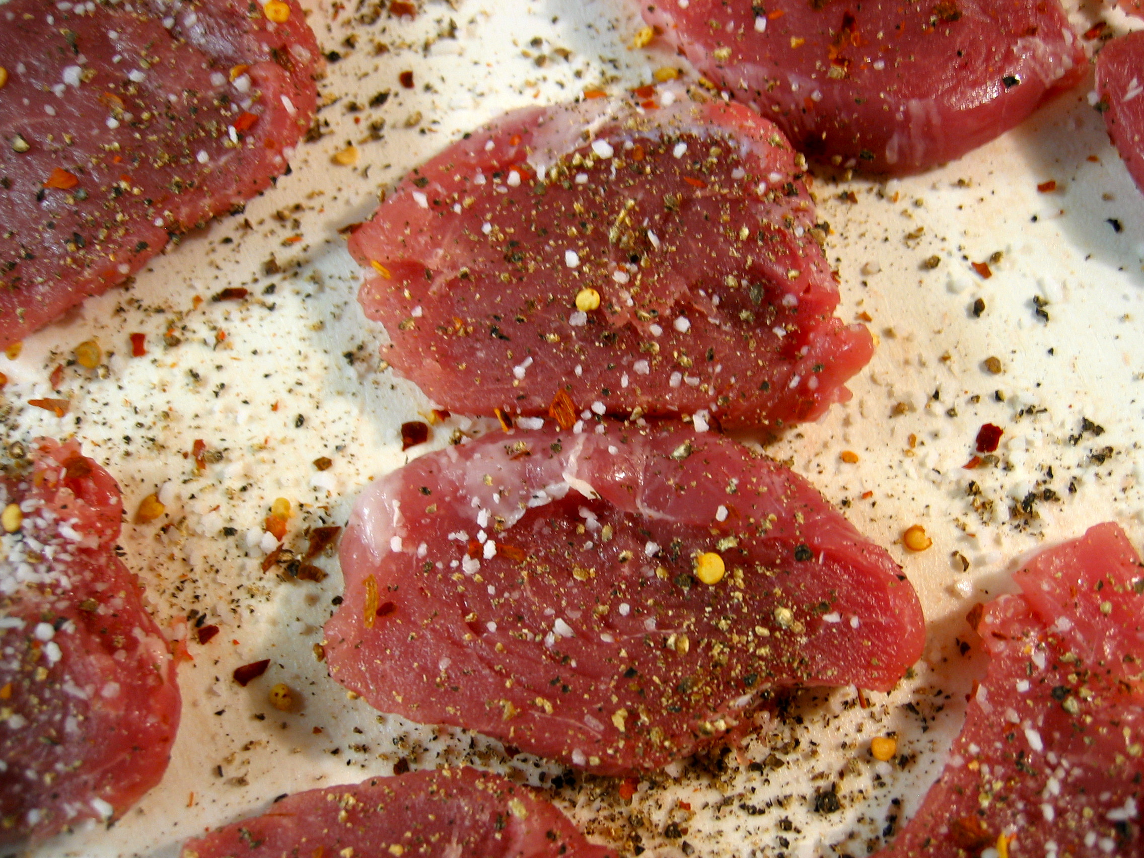 Sliced Pork Loin Recipes
 Pork Medallions with Mustard Caper Sauce Eye for a Recipe