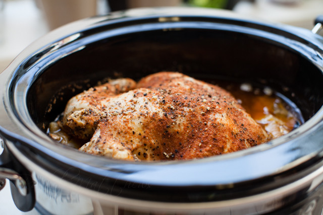 Slow Baked Chicken
 Baked Slow Cooker Chicken Recipe — Dishmaps