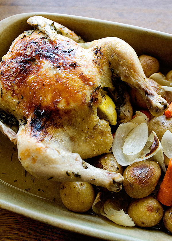 Slow Baked Chicken
 Slow Cooker Roast Chicken Baked Bree