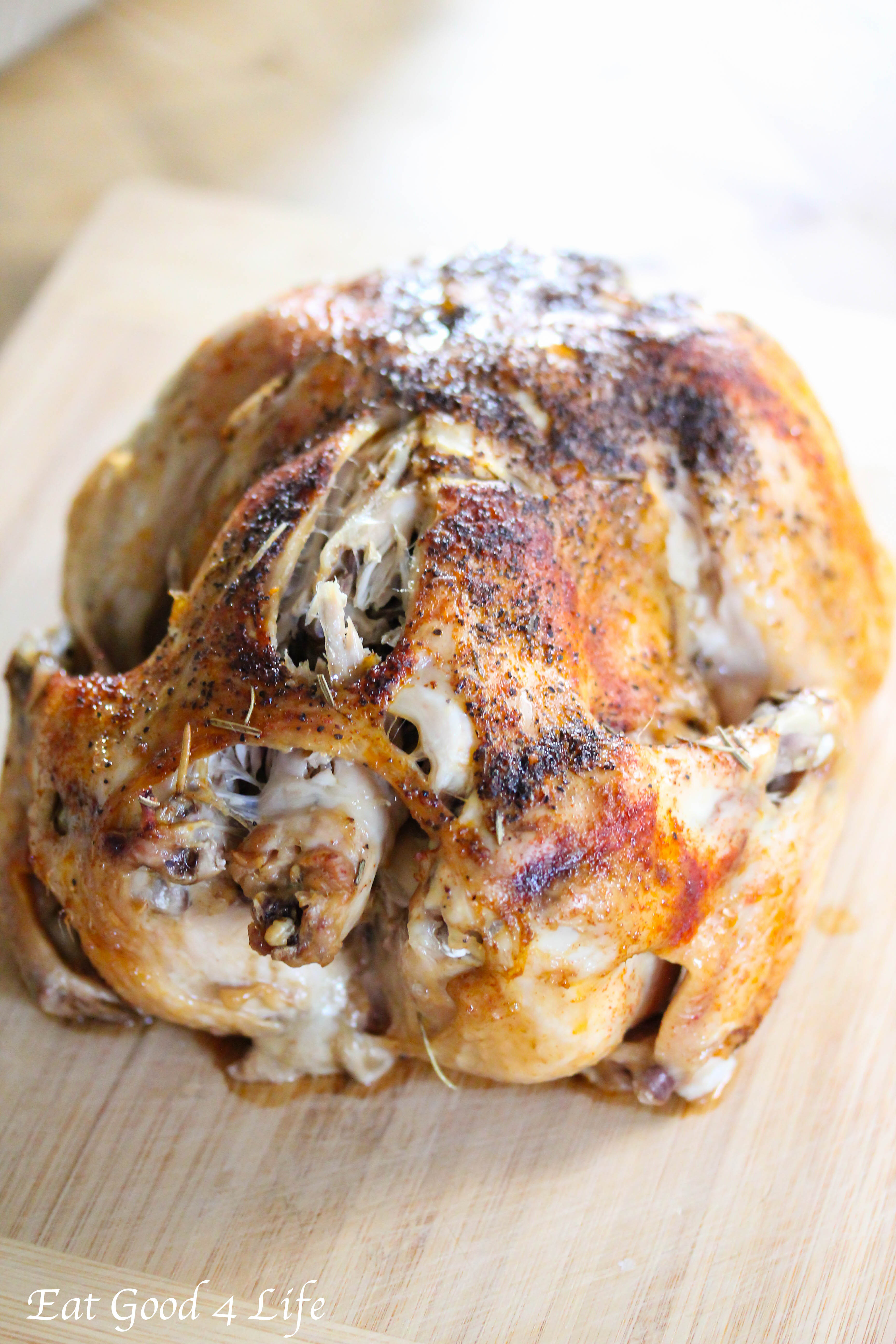 Slow Baked Chicken
 Slow cooker roasted chicken