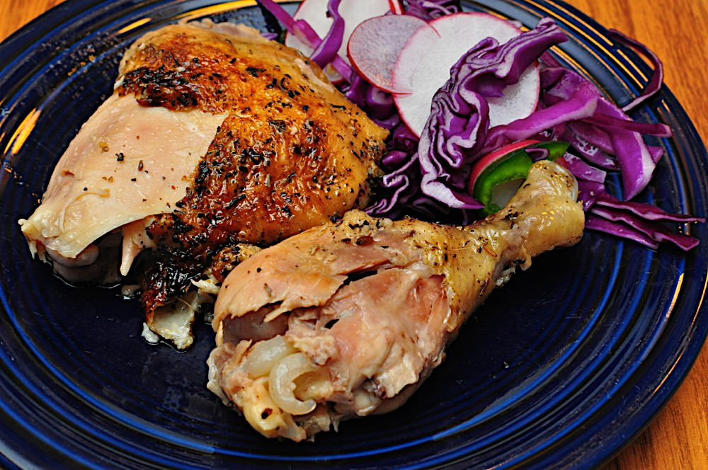 Slow Cook Chicken Thighs
 Slow Cooker Chicken Legs with Herb Rub Dad Cooks Dinner