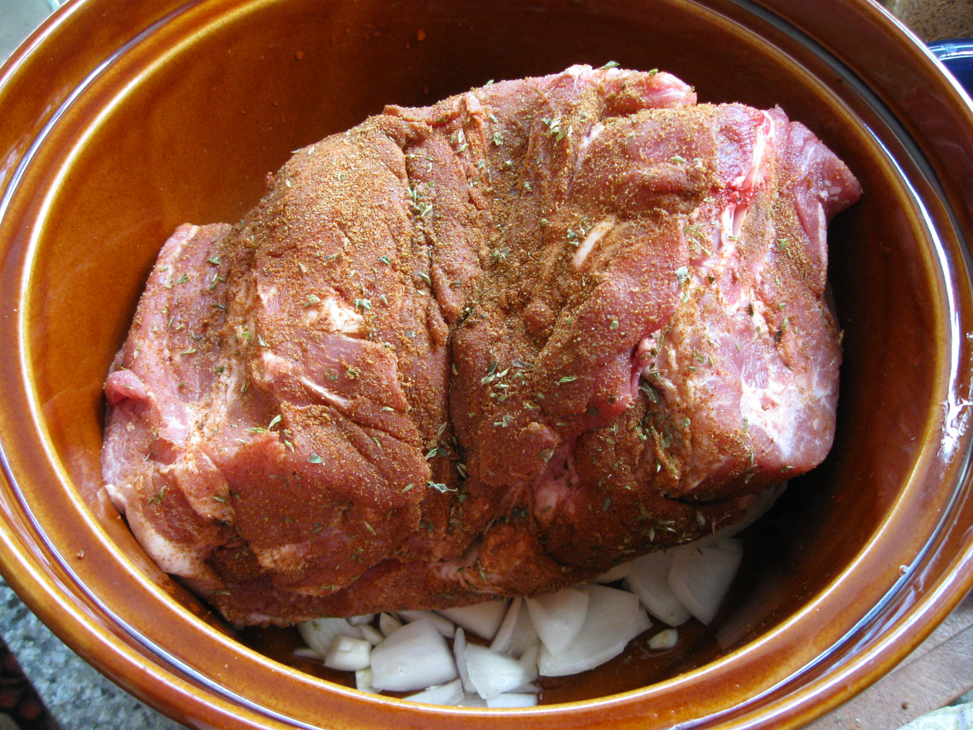 Slow Cook Pork Shoulder
 slow cooker pork shoulder picnic