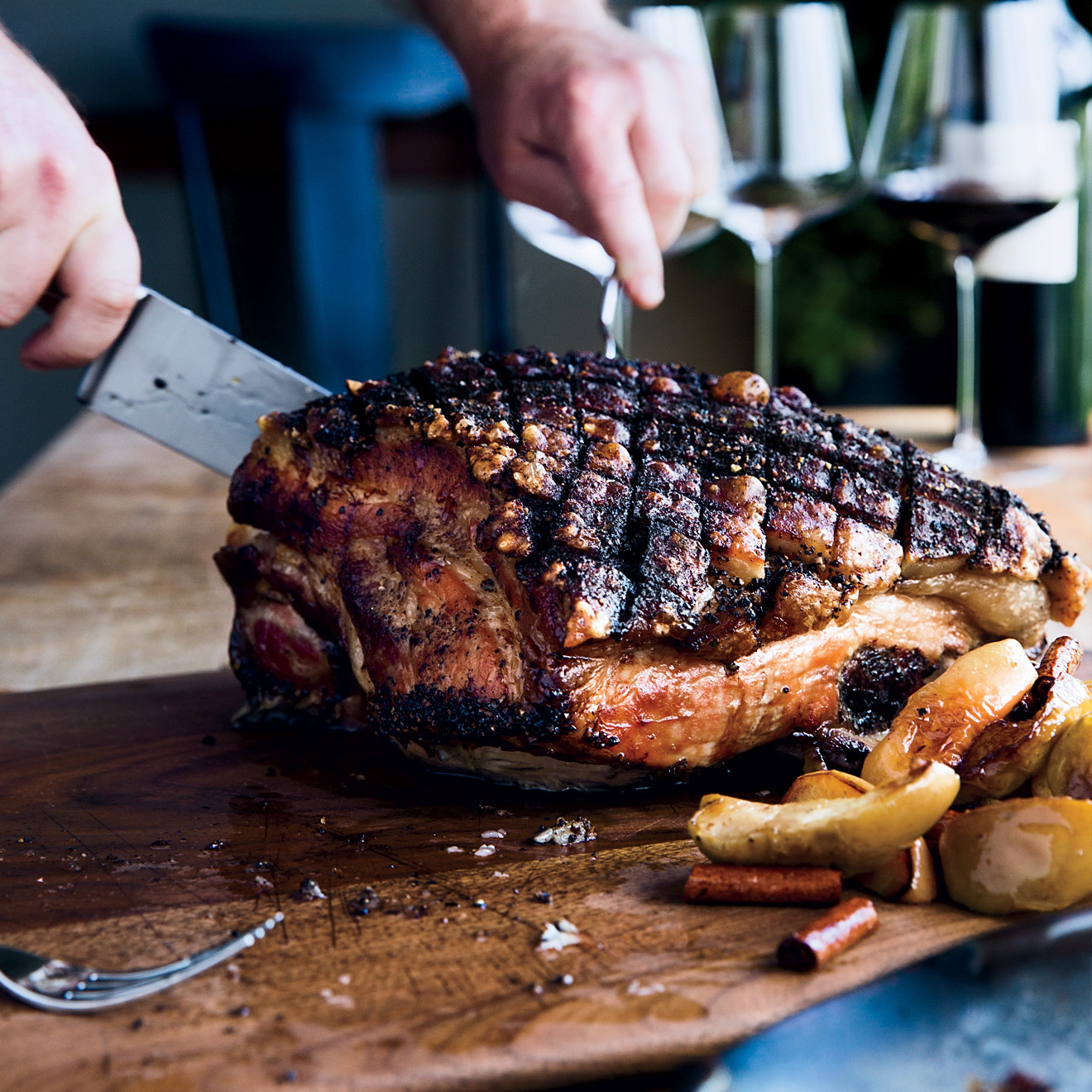 Slow Cook Pork Shoulder
 Slow Cooked Pork Shoulder with Roasted Apples Recipe