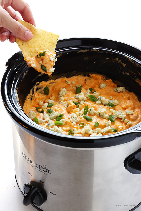 Slow Cooker Appetizers
 Slow Cooker Buffalo Chicken Dip