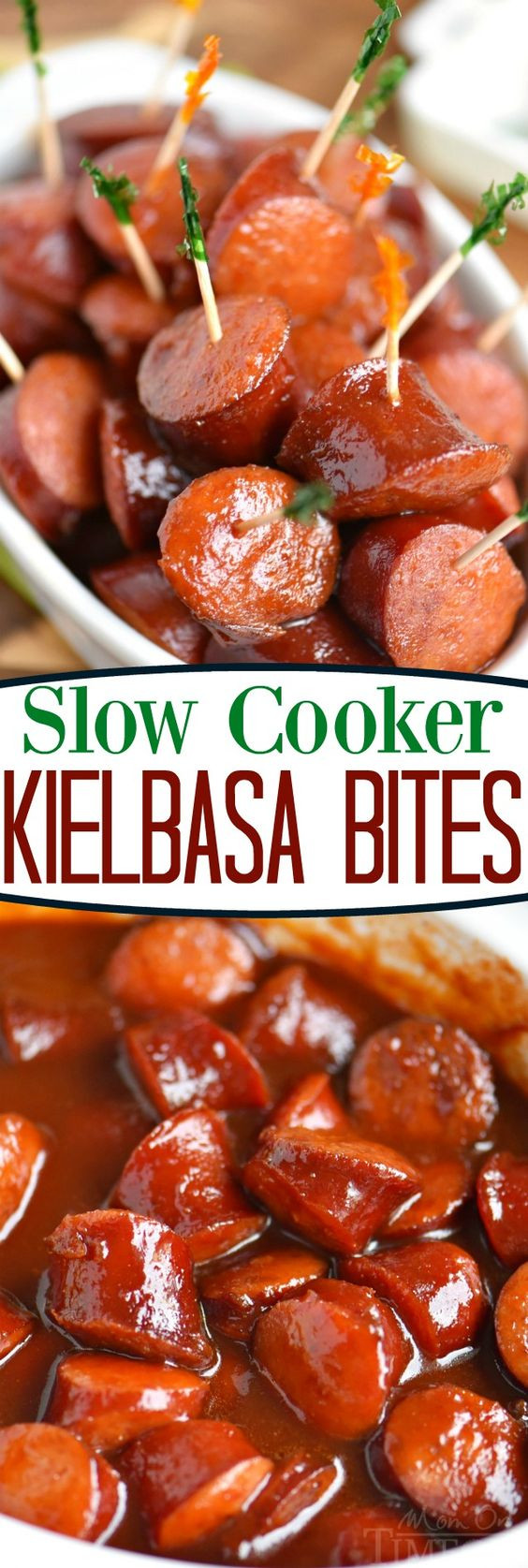 Slow Cooker Appetizers
 Slow Cooker Kielbasa Bites Recipe