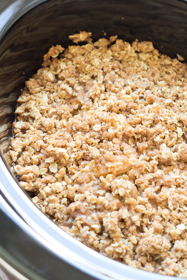 Slow Cooker Apple Cobbler
 Slow Cooker Apple Crisp Kristine s Kitchen