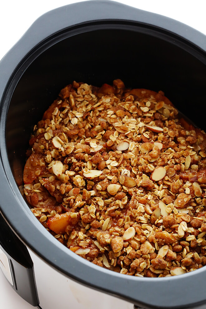 Slow Cooker Apple Cobbler
 Slow Cooker Apple Crisp