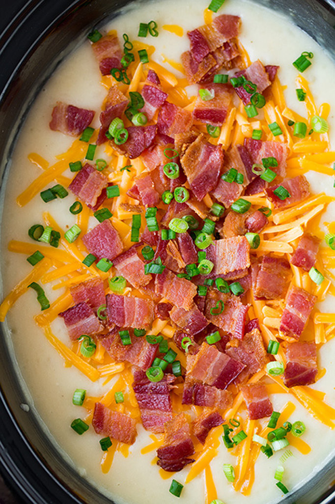 Slow Cooker Baked Potato Soup
 Game Day Slow Cooker Recipes