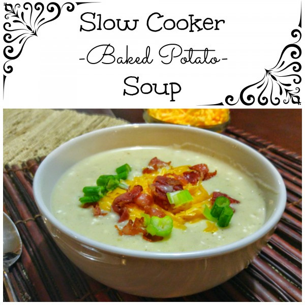 Slow Cooker Baked Potato Soup
 Slow Cooker Baked Potato Soup Recipe